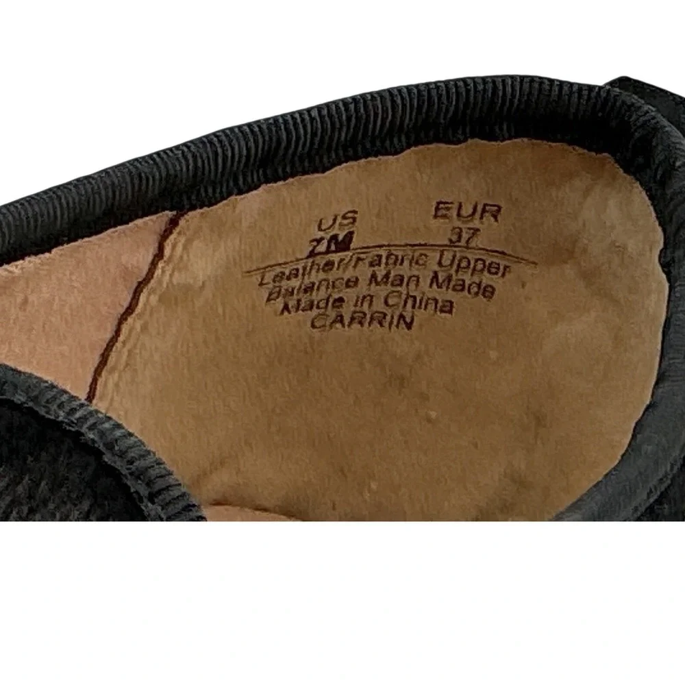 Sam Edelman Carrin Black Suede Platform Espadrille Slip‎ On Loafer Shoes  7M